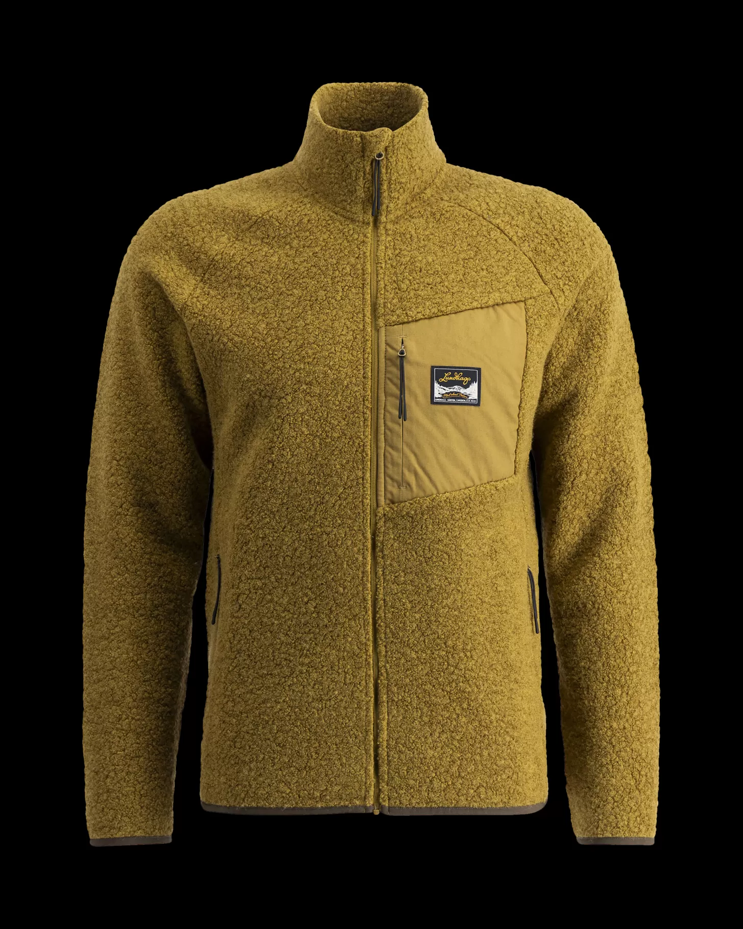 Lundhags Flok Wool Ms Pile Olive Clearance