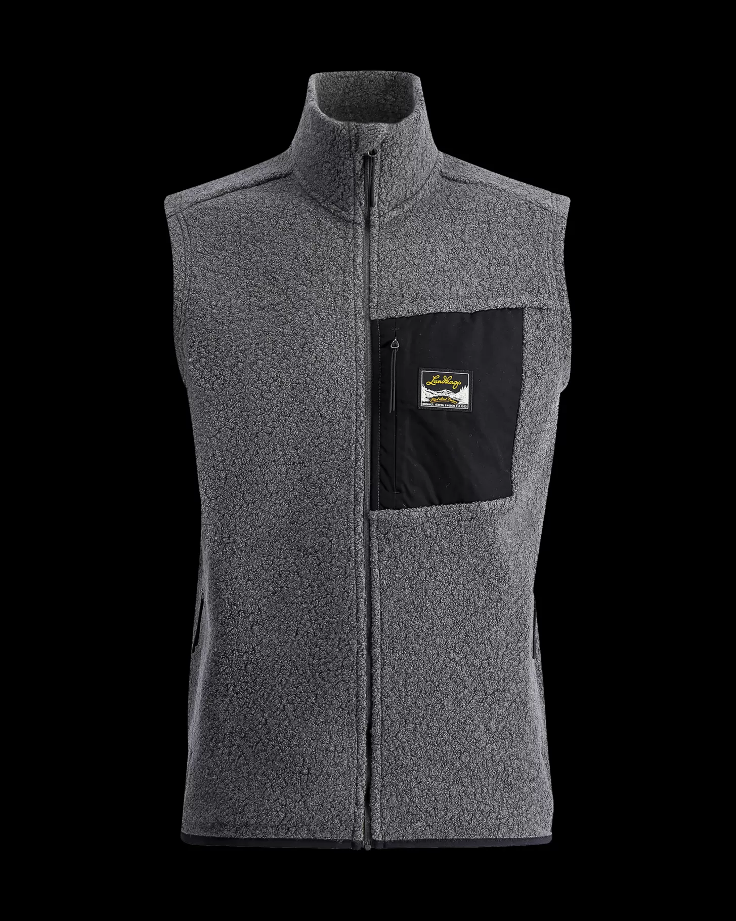 Lundhags Flok Wool Ms Pile Vest Granite Online