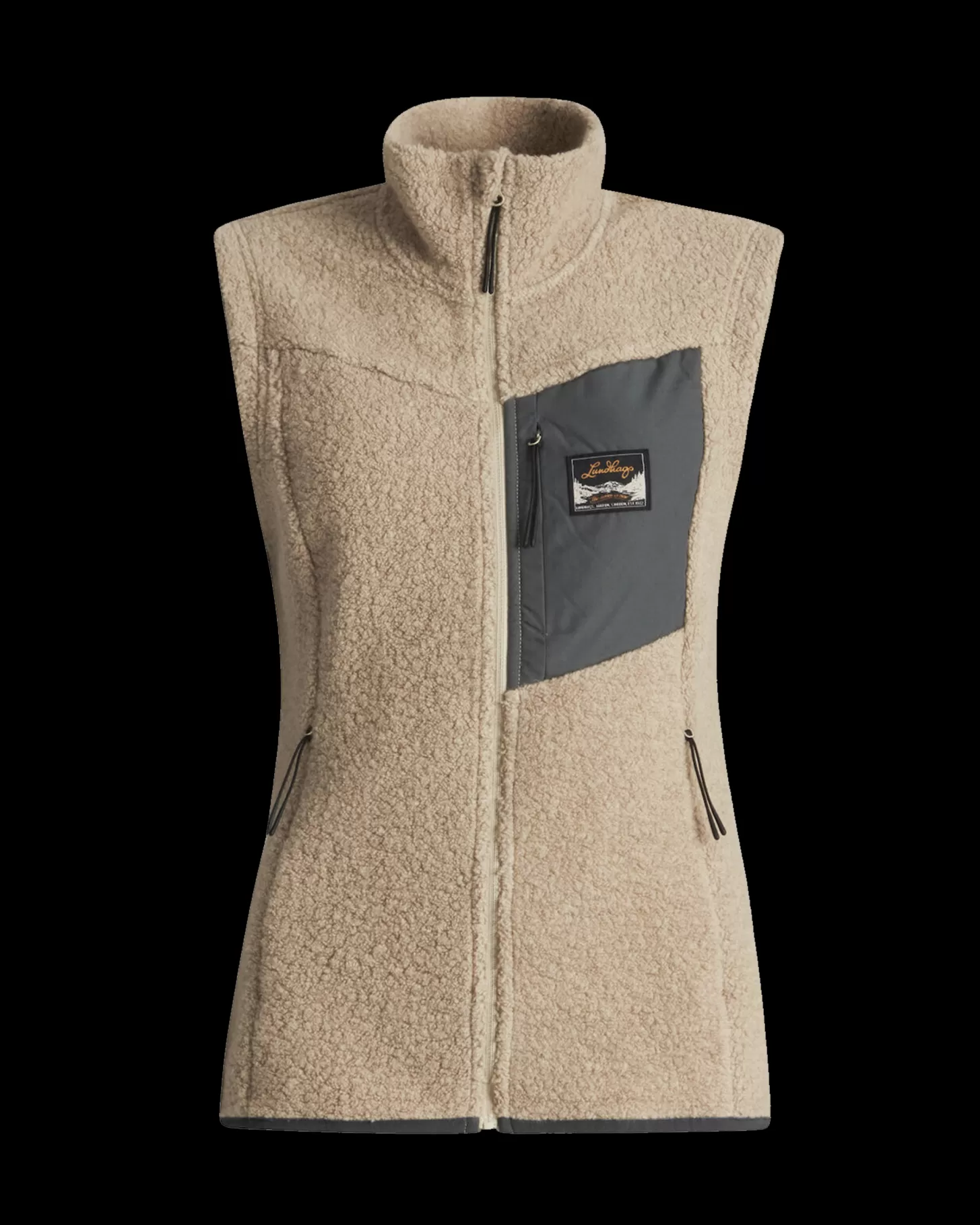 Lundhags Flok Wool Pile Vest W Sand Best Sale