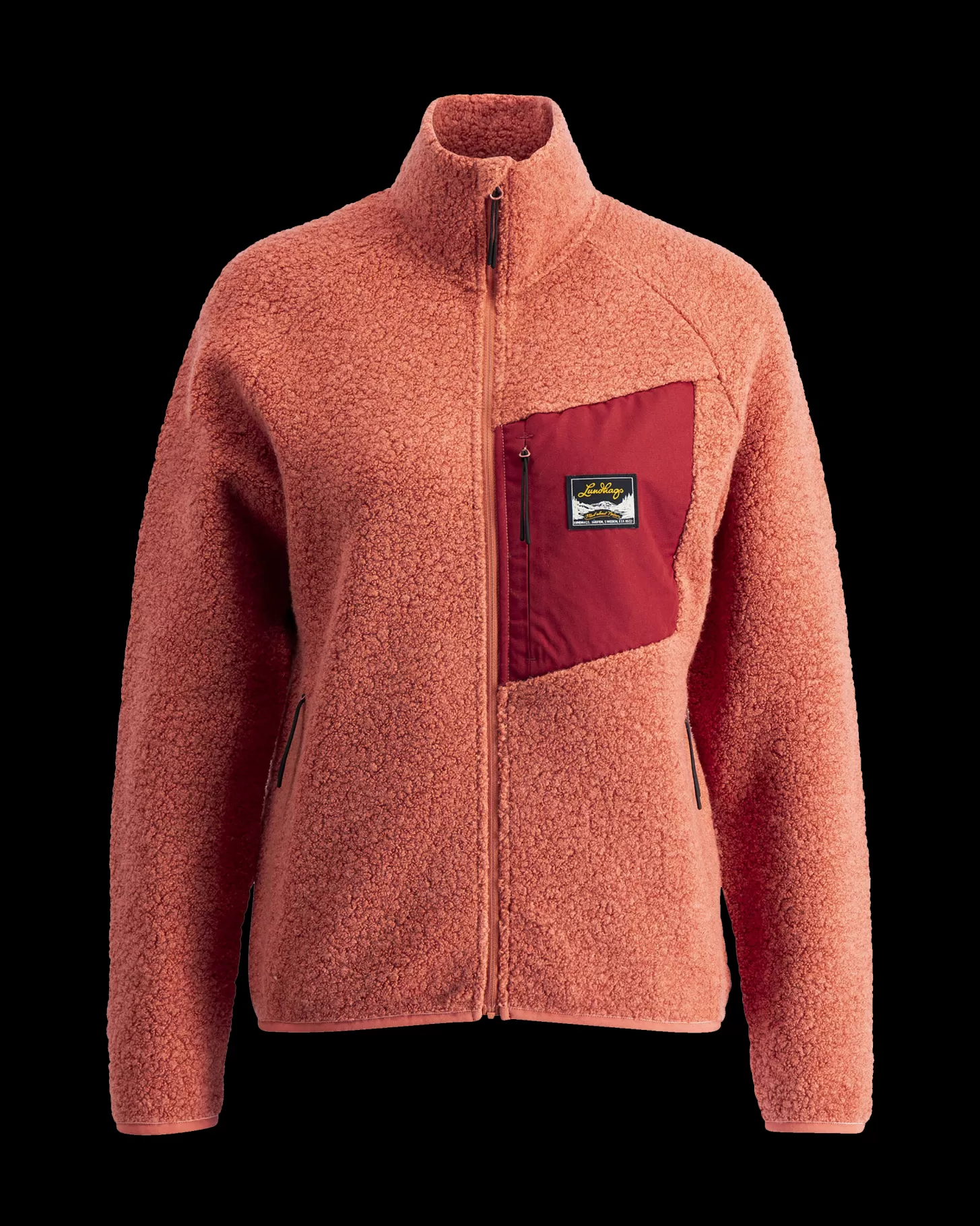 Lundhags Flok Wool Ws Pile Pink Rouge Shop