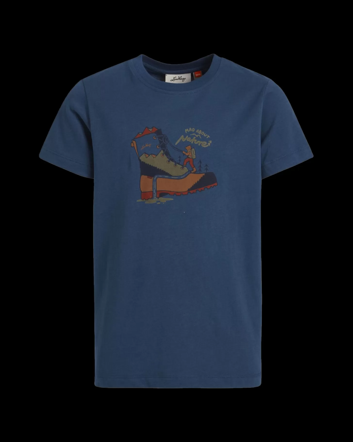 Lundhags Fulu Climbing T-shirt Jr Light Navy Shop