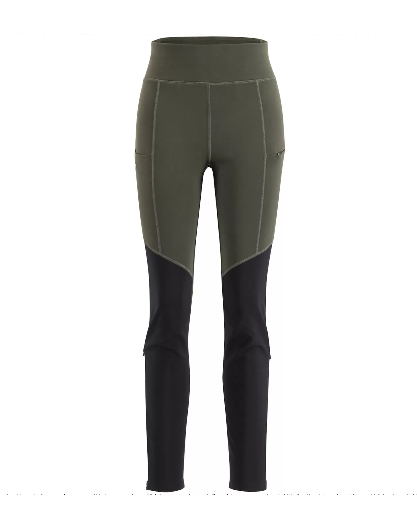 Lundhags Fulu Wool Tights W DK Forest green/ Black Flash Sale