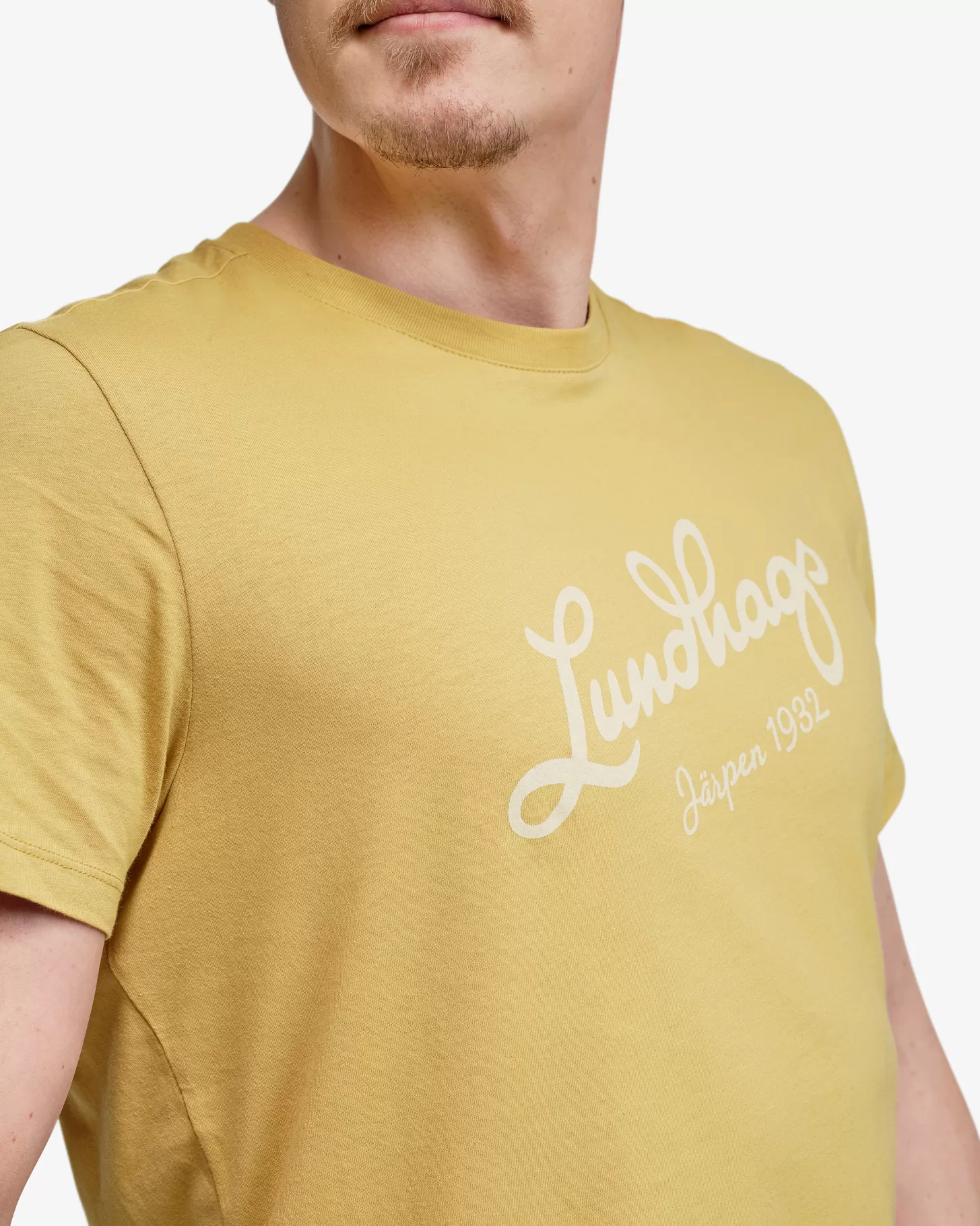 Lundhags Järpen Logo T-shirt M Straw Shop