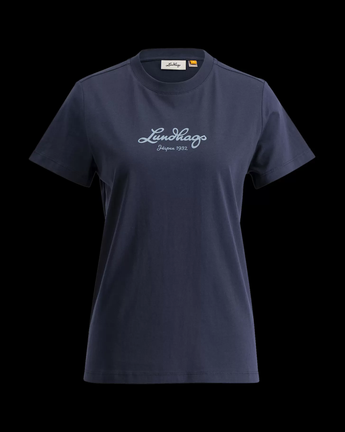 Lundhags Järpen Logo T-shirt W Deep Blue Fashion