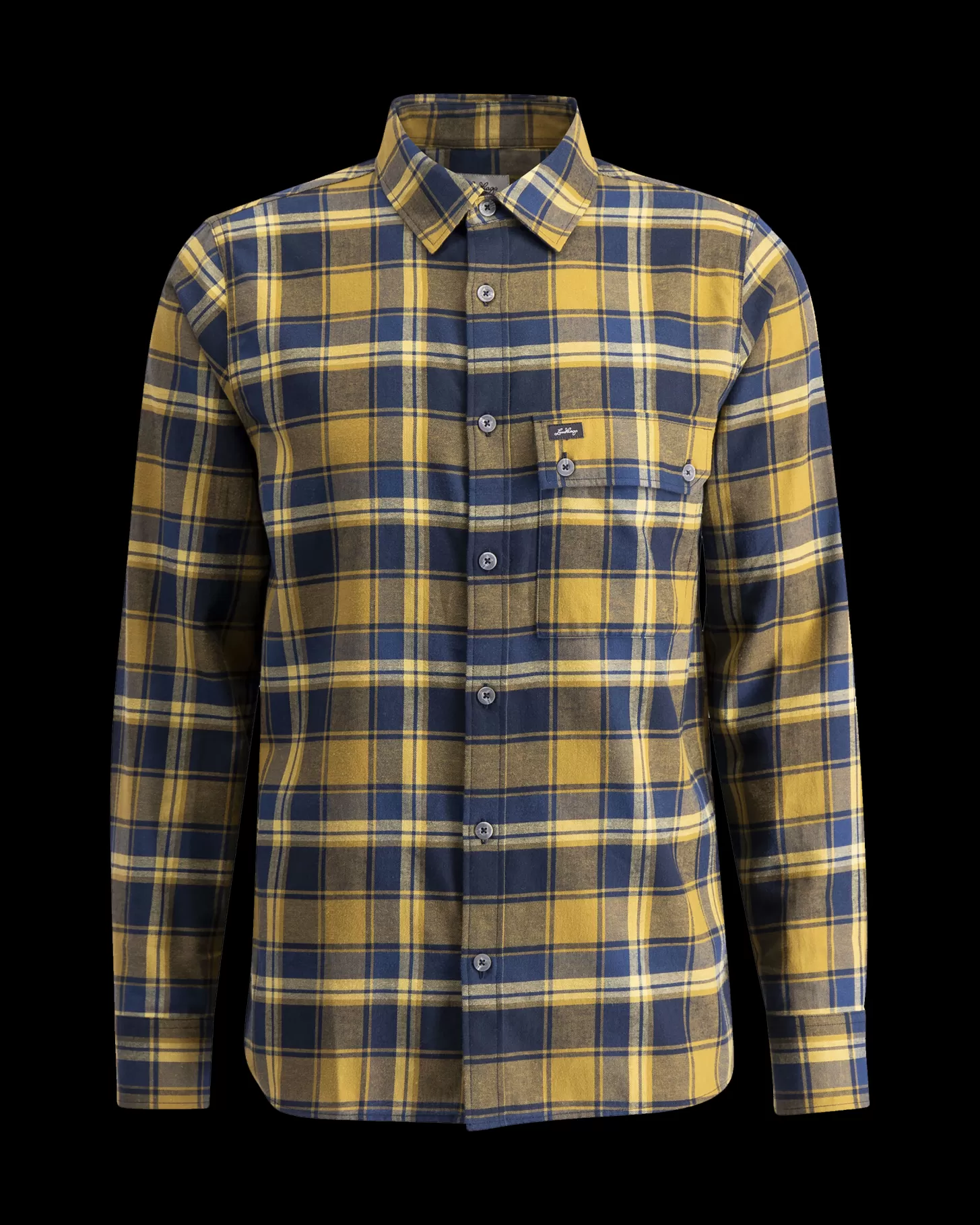 Lundhags Järpen Plaid Flannel Shirt Olive Best Sale