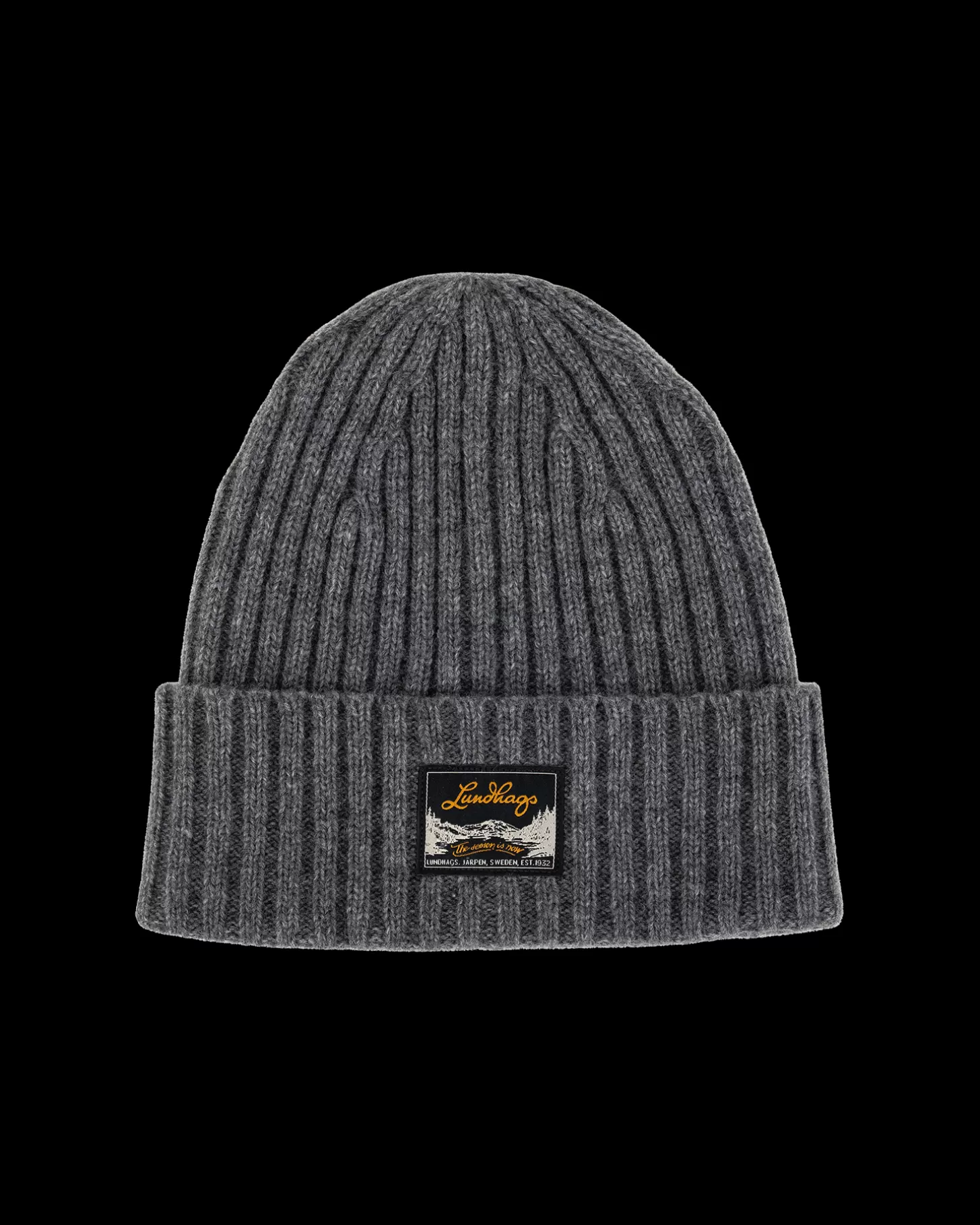 Lundhags Knak Wool Beanie Grey Melange New