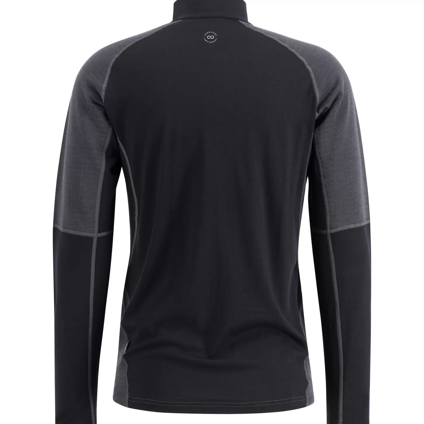 Lundhags Prime Merino Half Zip M Charcoal/Black Outlet