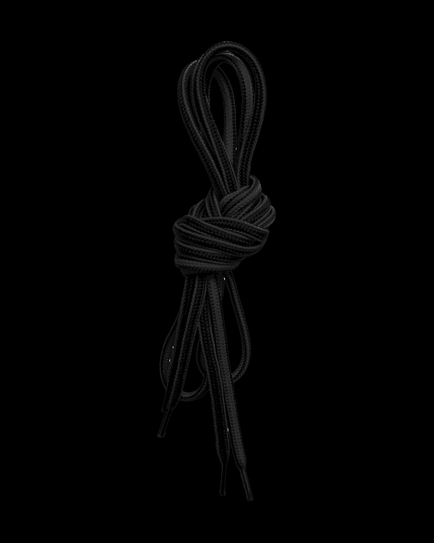 Lundhags Round Shoe Laces 150cm Black New