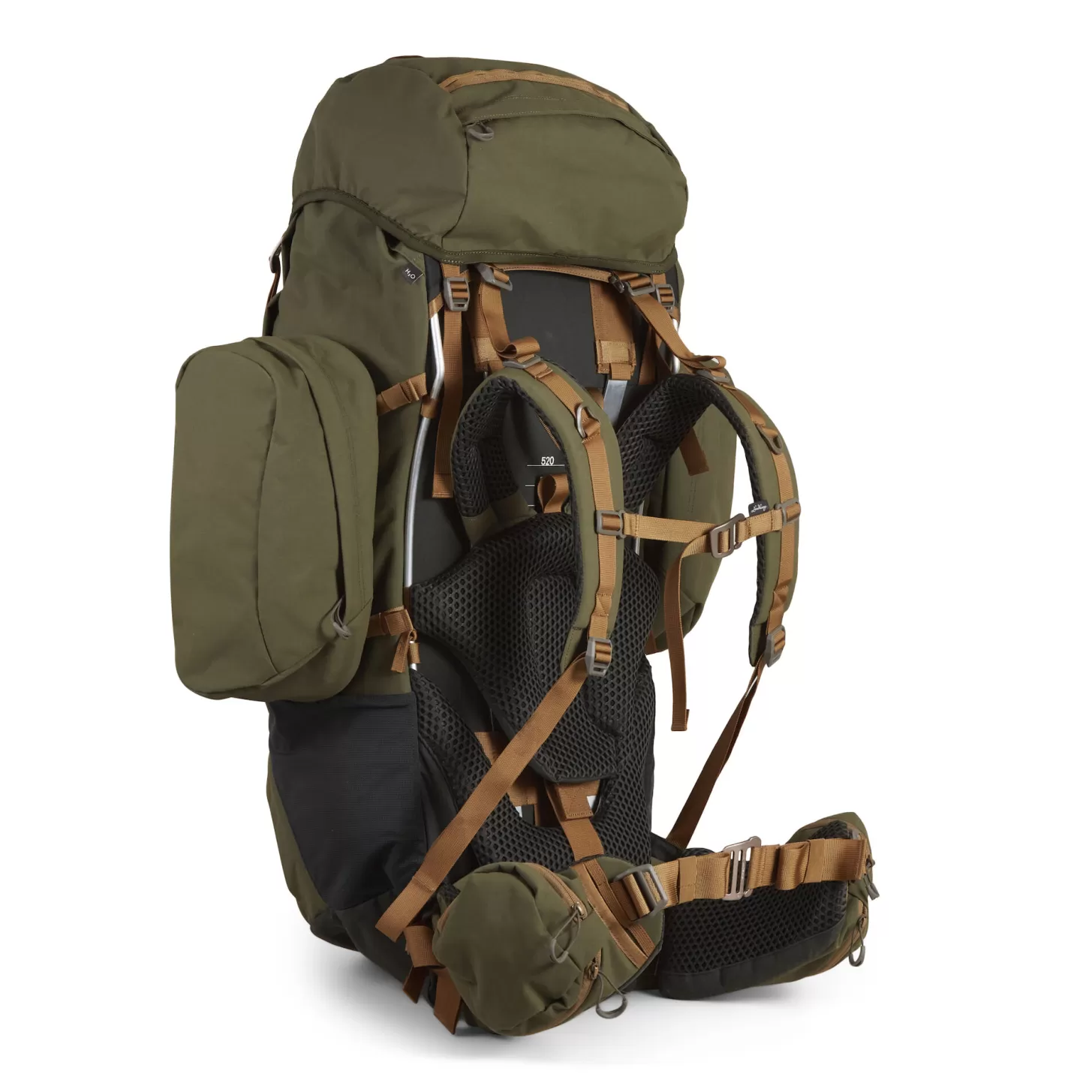 Lundhags Saruk Expedition 110+10 L Regular Long Forest Green New