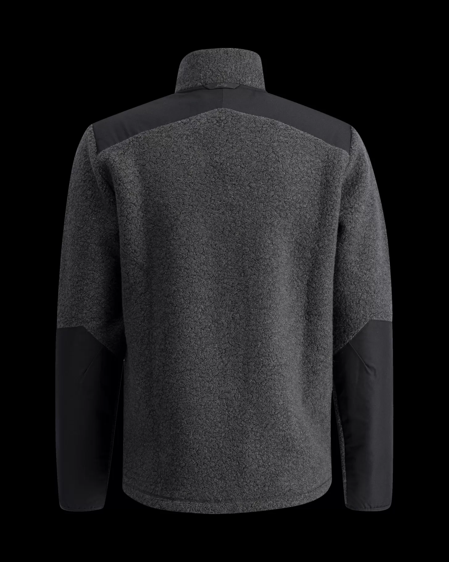 Lundhags Saruk Wool Pile Mid Full Zip M Charcoal Flash Sale