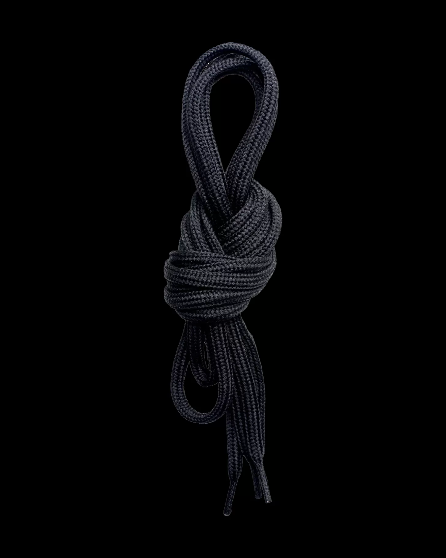 Lundhags Shoe Laces 165cm Black Outlet