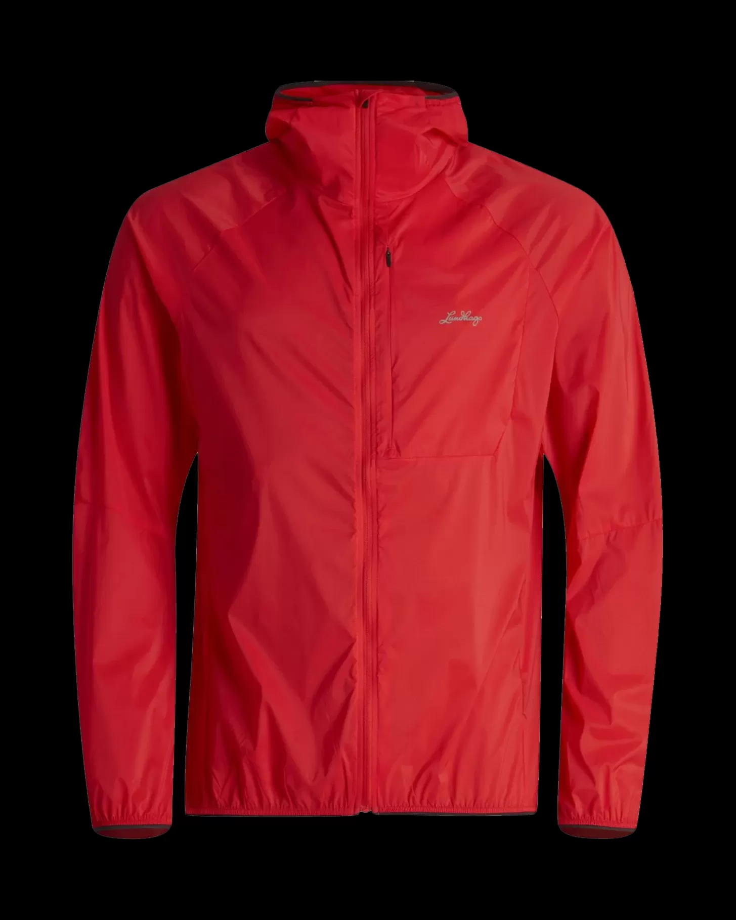 Lundhags Tived Light Wind Jacket M Lively Red Hot