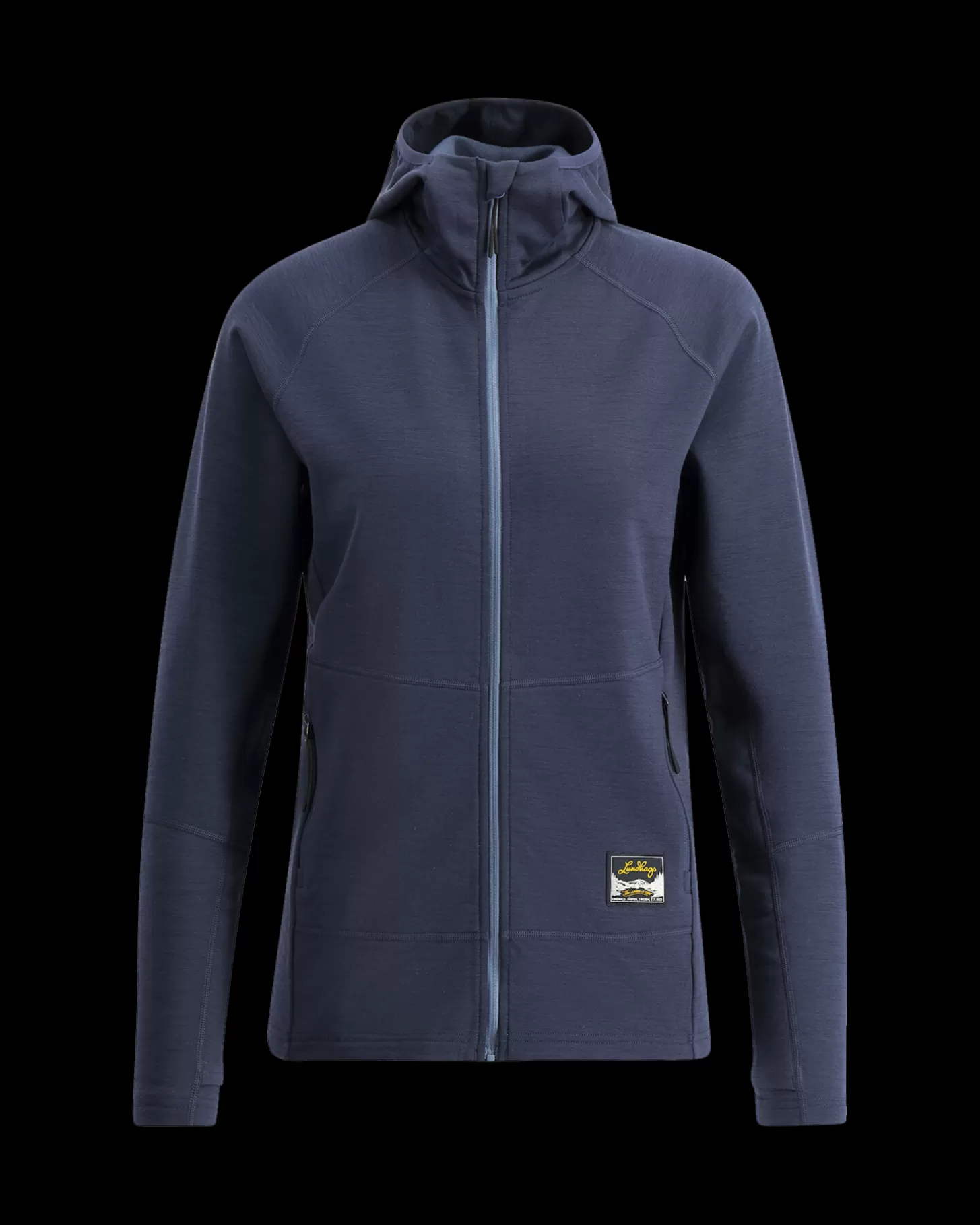 Lundhags Tived Merino Hoodie W Deep Blue Outlet