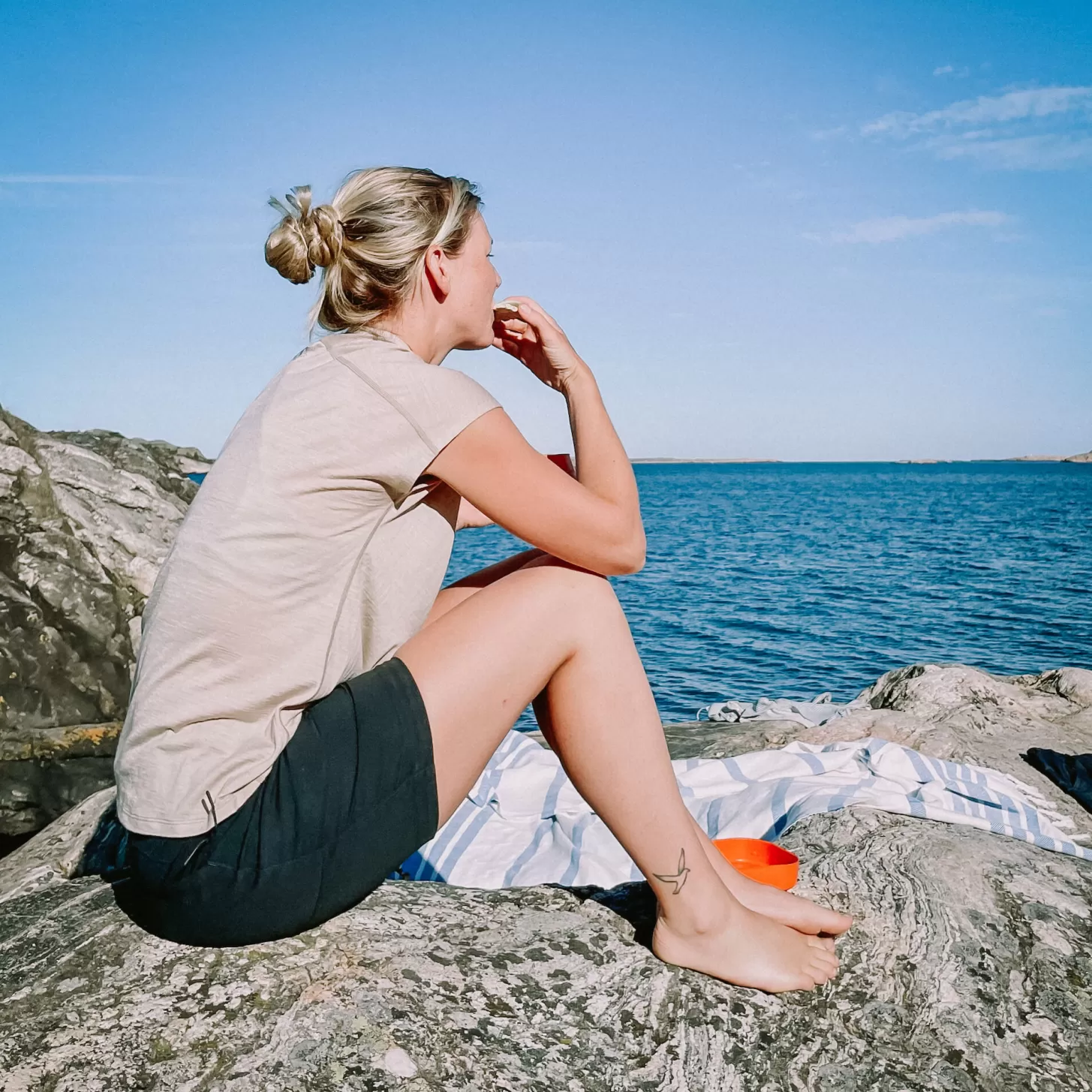 Lundhags Tyre Merino T-Shirt W Sand Sale