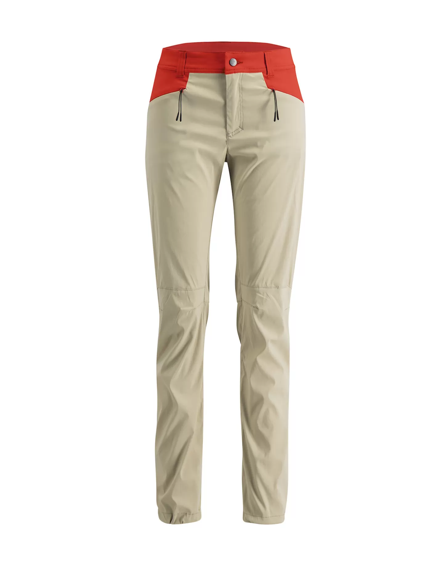 Lundhags Tyre Stretch Pant W Sand/Lively Red Flash Sale