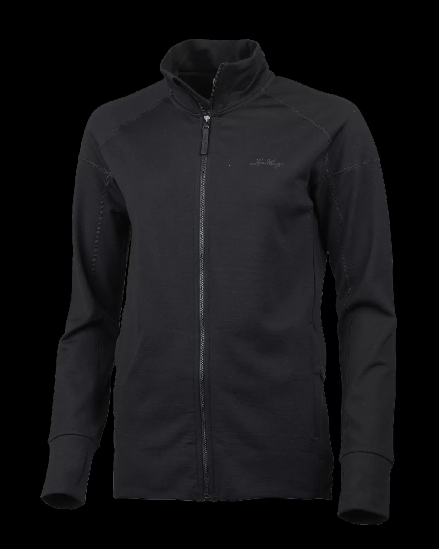 Lundhags Ullto Merino Ws Full Zip Black Shop